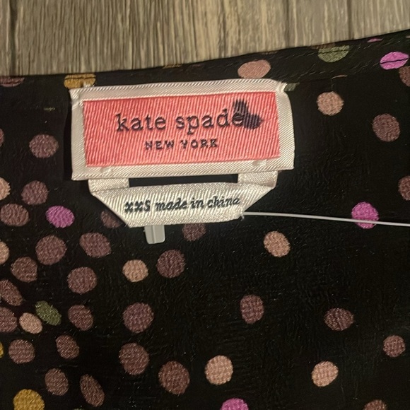 Kate Spade Disco Dits  wrap top XXS polka dots - Picture 4 of 7